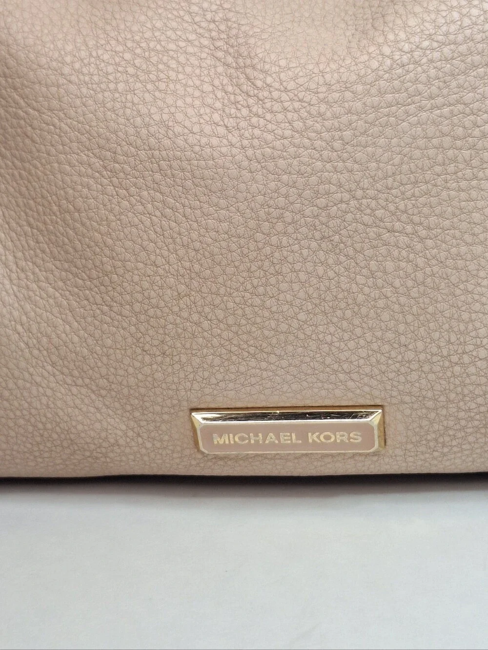 Michael Kors Lexington Large Hobo Bag Soft Blush Beige Pink Rope Handle FAIR